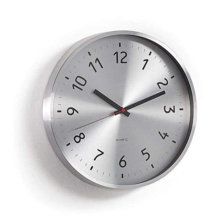 Часы настенные Melville серебристого цвета