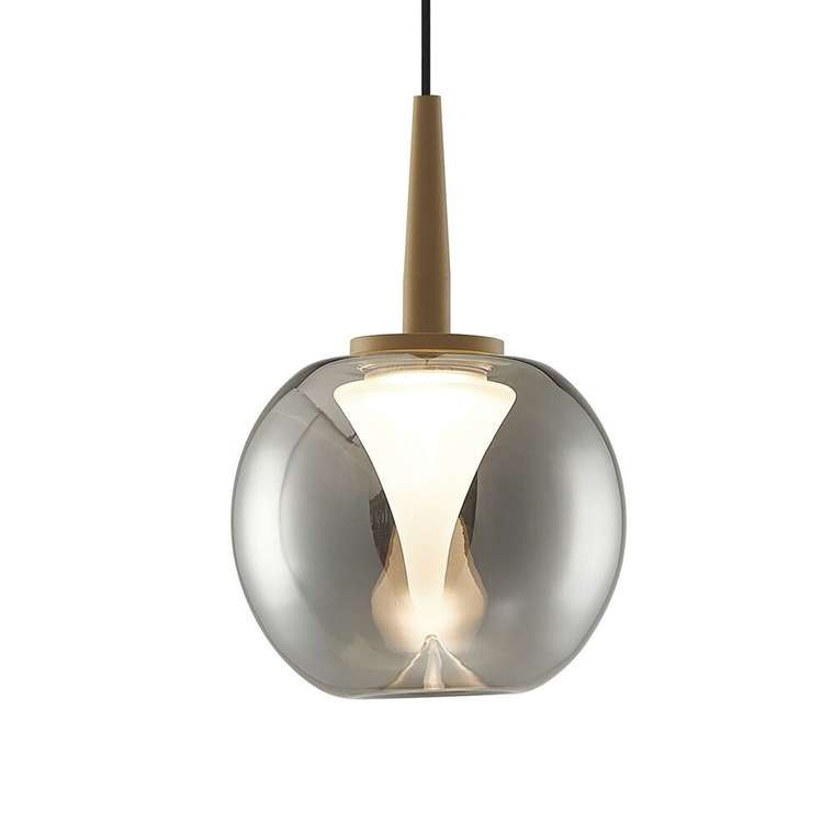 Подвесной светильник Andromeda 8931+8939 (стекло, цвет хром)