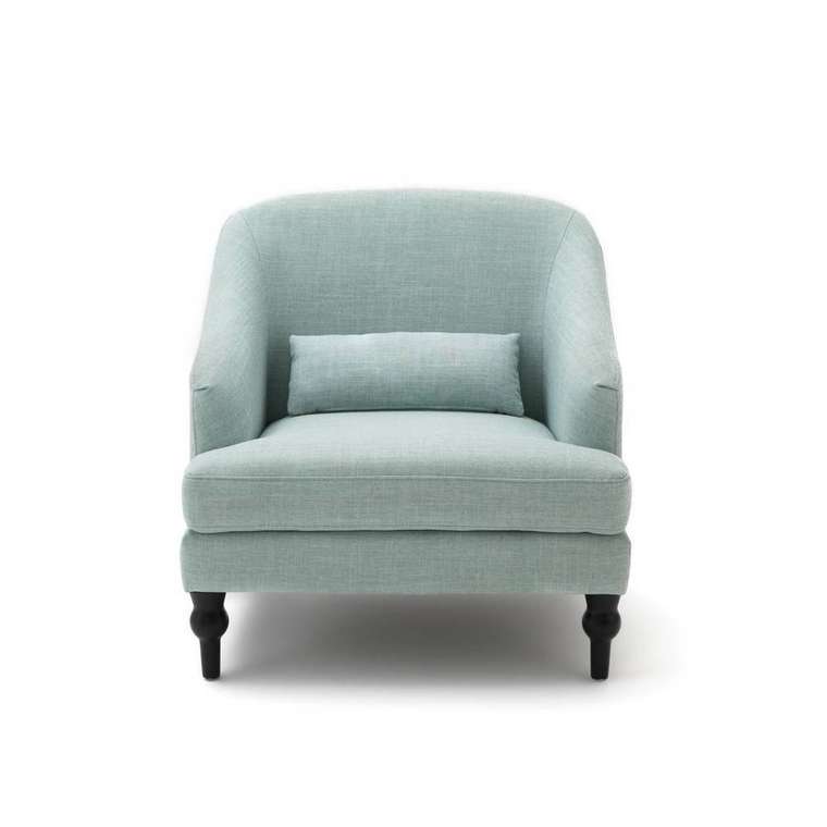 Кресло Belva голубого цвета
