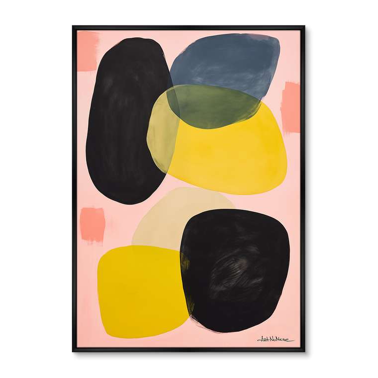 Репродукция картины Colors and forms, No 1, 2024г.
