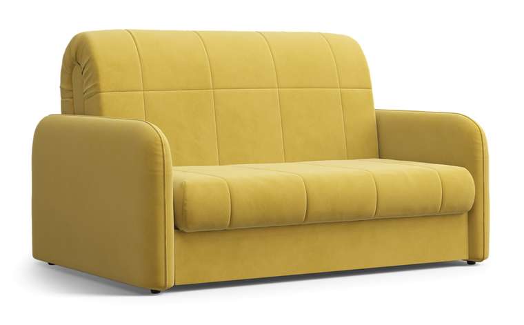 Кресло-кровать Аккордеон 80 желтого цвета
