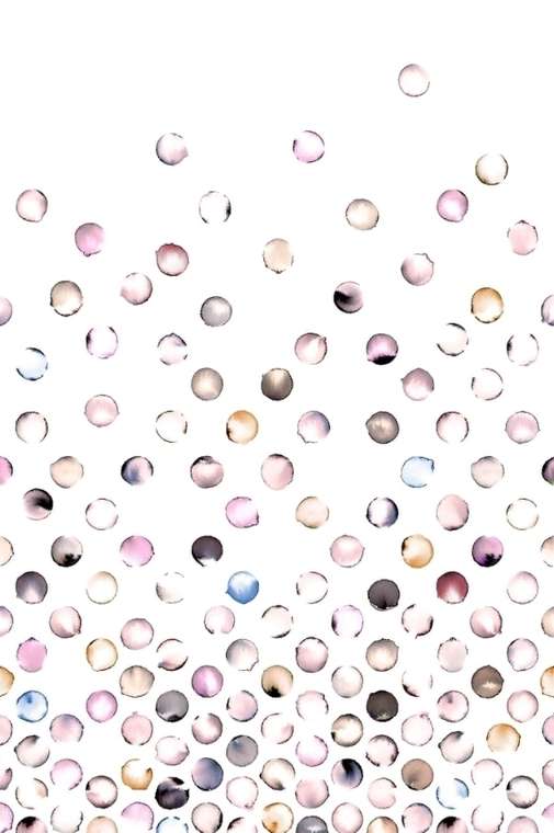 Дизайнерские обои Lenses Peach