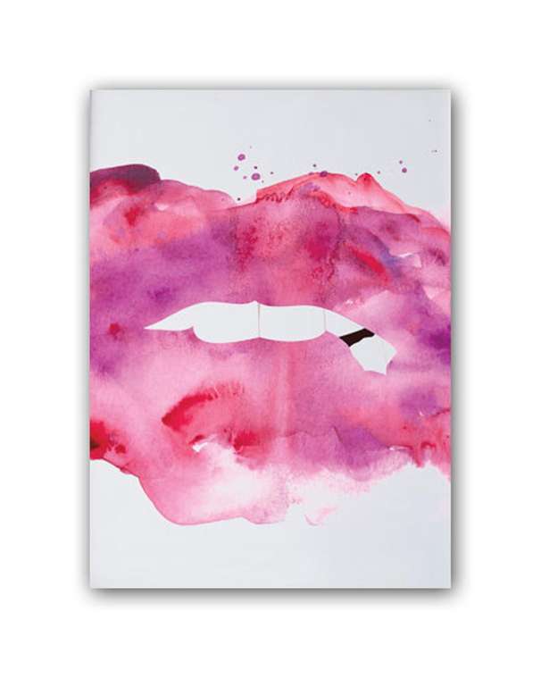 Постер "Pink kiss" А4