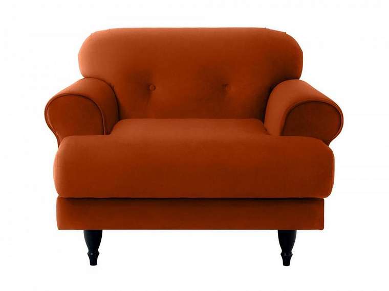 Кресло Italia коричневого цвета