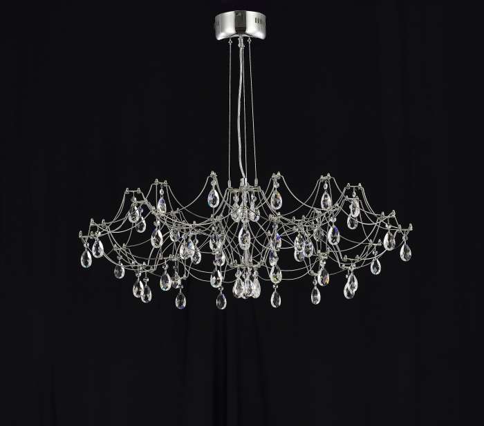 Подвесная люстра Ersilia MR2660-60P-50AD (металл, цвет никель)