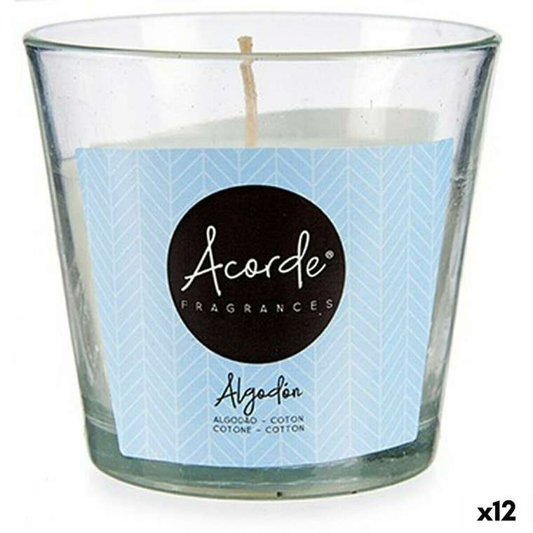 Ароматизированная свеча Acorde 1264-50H Хлопок 120 g (12 штук)