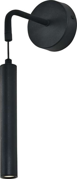 Бра светодиодная Escada Koppa 10300/1LED Black 4Вт, металл, черный