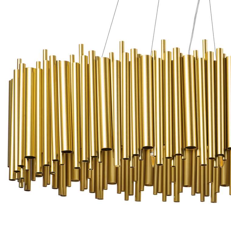 Подвесная люстра Savona золотого цвета 