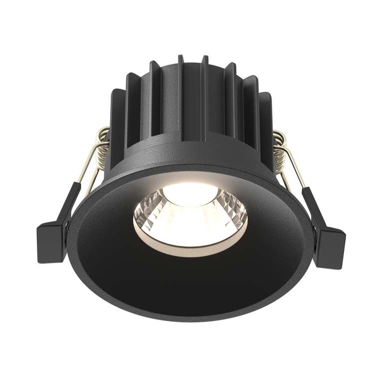 Встраиваемый светильник Technical DL058-12W4K-B Round Downlight