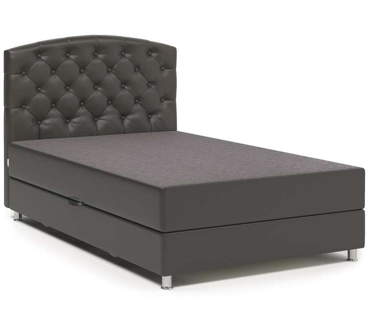 Кровать тахта Премиум 100х198 цвета латте с подъемным механизмом