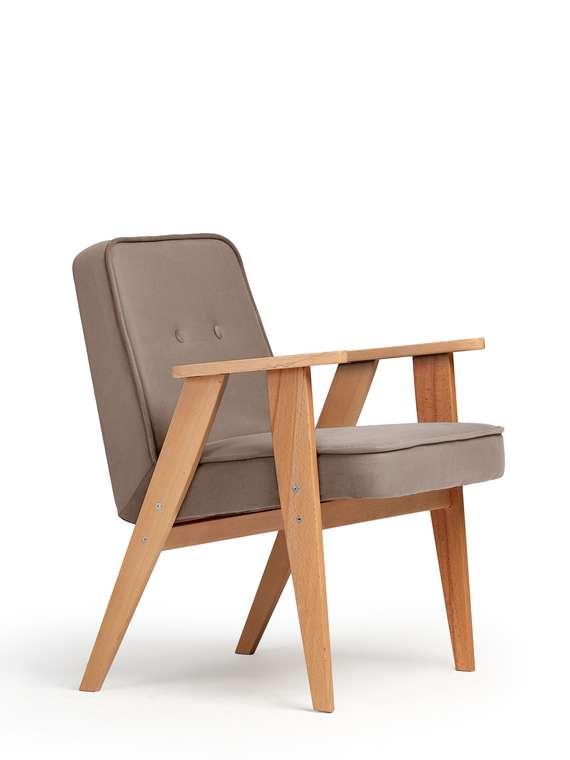 Кресло Несс zara светло-коричневого цвета