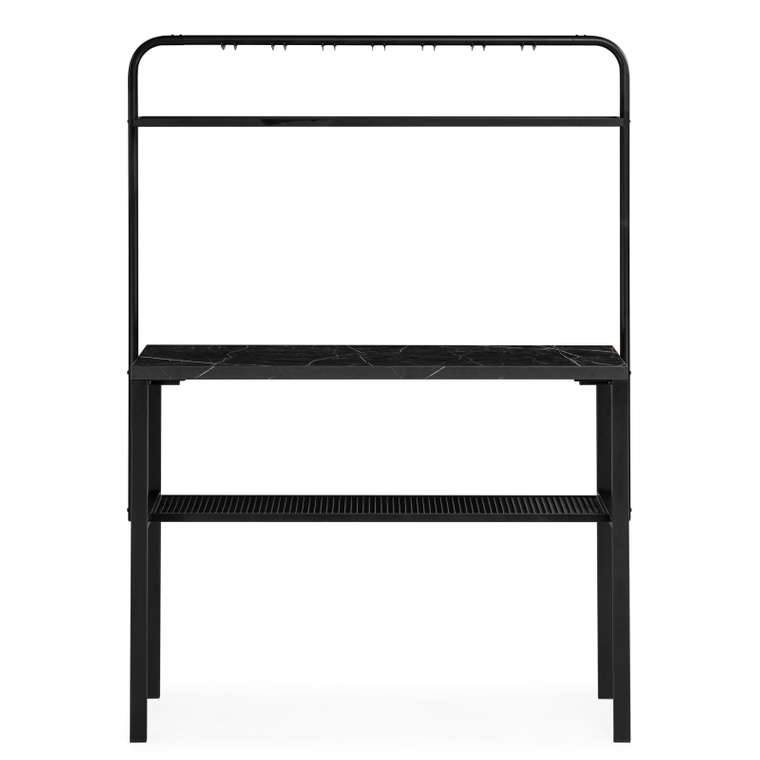 Барный стол Нари 125х171 черного цвета