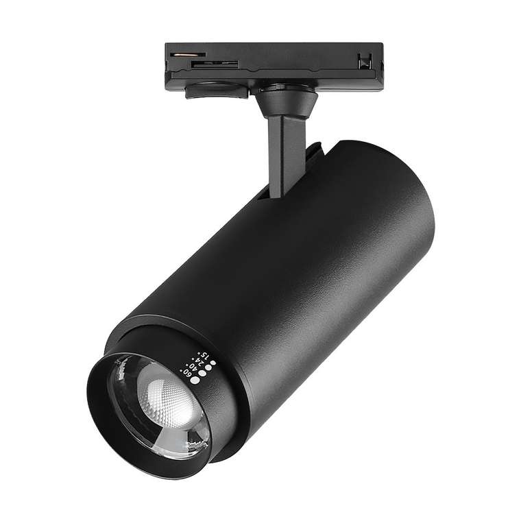 Светильник FUOCO P+CCT д/трек-системы Barra LED 5-9-13W 490/630/930LM 15-60G ЧЕРНЫЙ 3000-4000-6000K