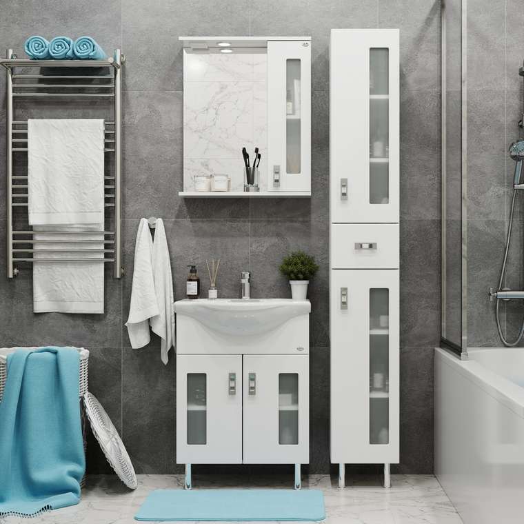 Тумба с раковиной Кристалл