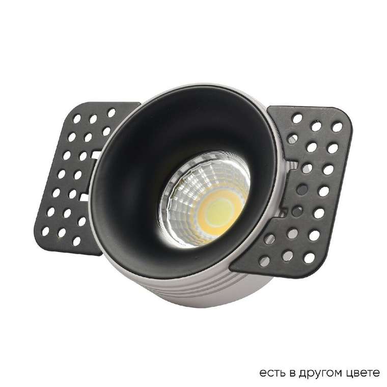 Встраиваемый светильник CLT 078C1 BL (алюминий, цвет черный)