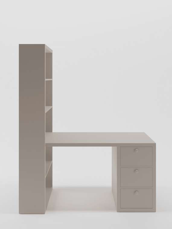 Письменный стол Sinse серо-бежевого цвета