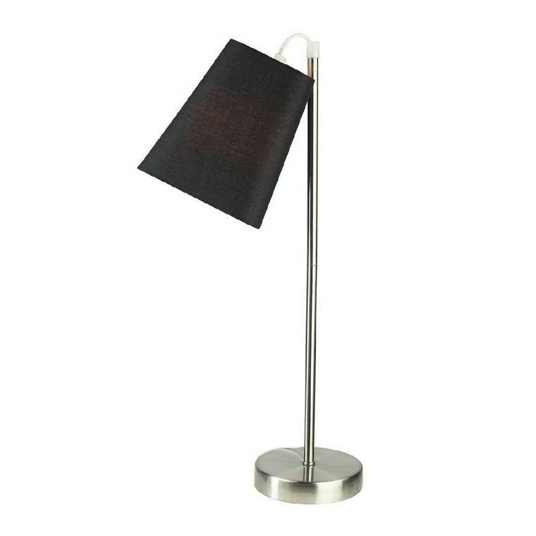 Настольная лампа Hall 10185/L Black (ткань, цвет черный)