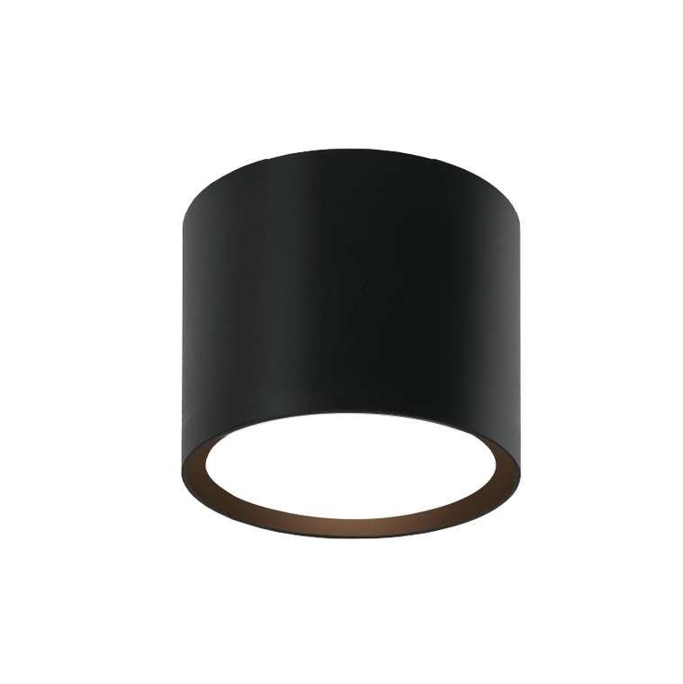 Точечный светильник накладной Wolta WSL-GX53/01BL под лампу GX53 Черный BASIC