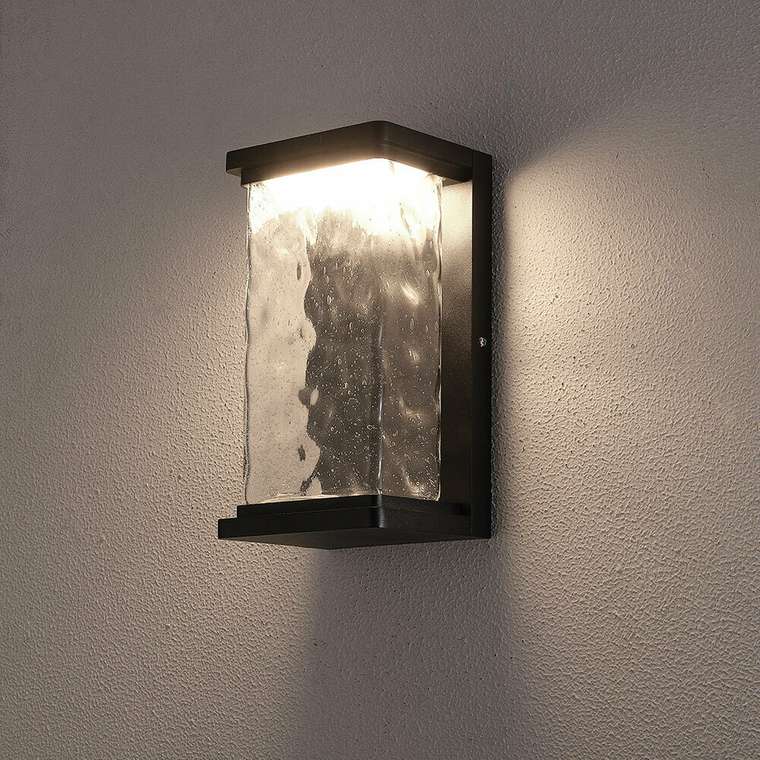 Уличный настенный светильник Arte Lamp ATLANTIS A2313AL-1BK