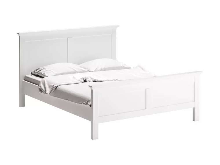 Кровать Reina 160х200 белого цвета
