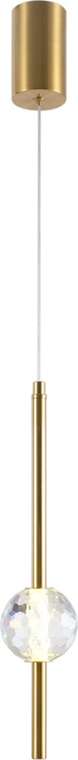 Подвесной светильник LED (11066/1P Brass) Indigo Ciondolo V000170L в форме шара