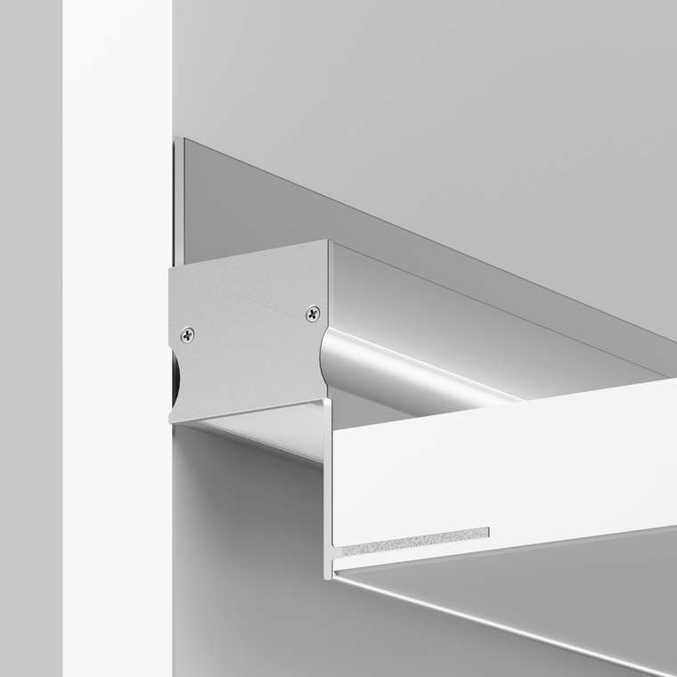 Профиль Led Strip 636013 Встраиваемый со скрытым фланцем профиль Алюминиевый профиль