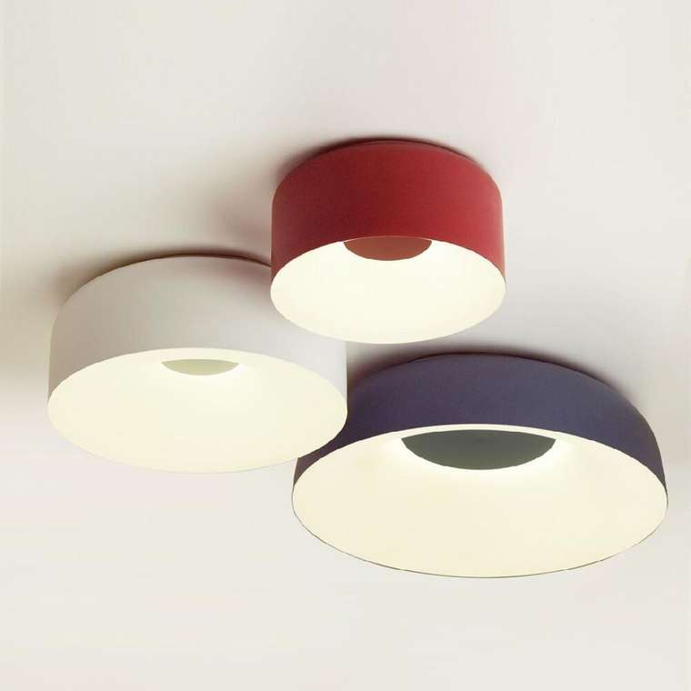 Потолочный светильник Confy 7689/65L (металл, цвет синий)