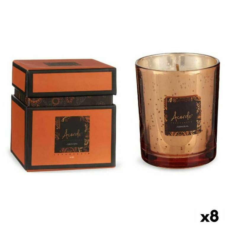 Ароматизированная свеча Acorde 7OZ-ORANGE&CINN Оранжевый Корица 200 ml (8 штук)