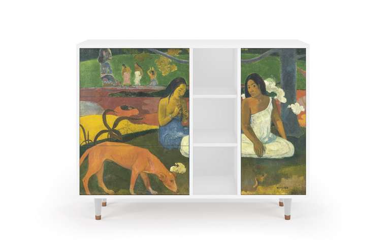 Комод BS2 Arearea by Paul Gauguin с корпусом белого цвета