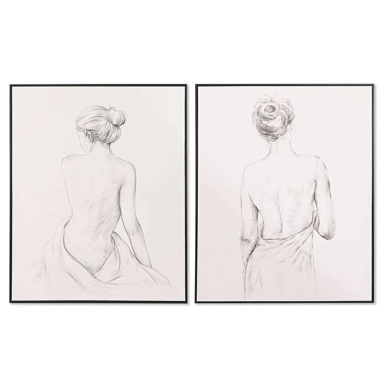 Картина Женщина современный 82,3 x 4,5 x 102,3 cm (2 штук)