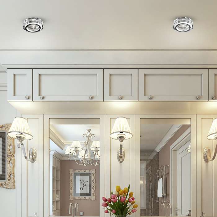 Точечный светильник AQUA 369879 (стекло, цвет прозрачный)