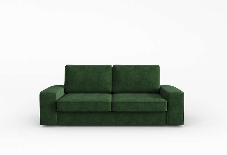 Диван-кровать Lykke темно-зеленого цвета