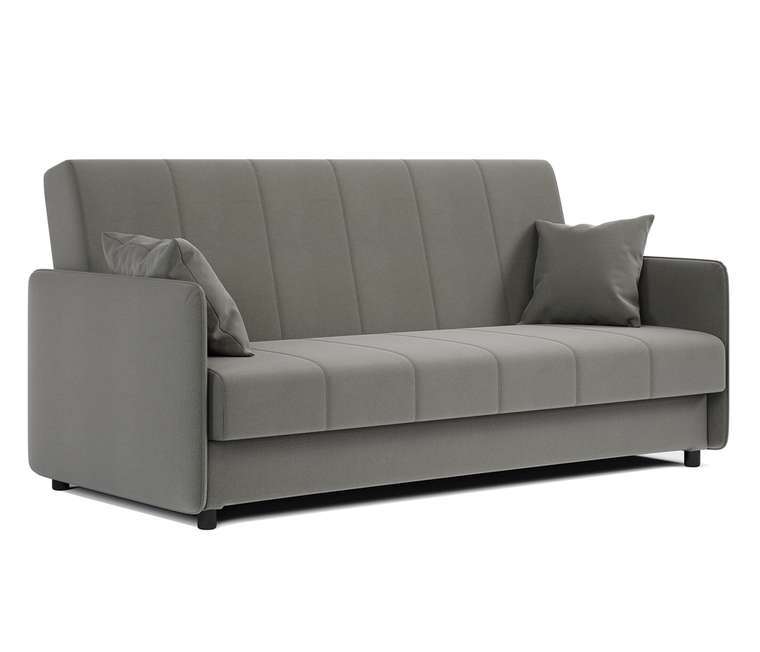 Диван-книжка Стиль 120 серого цвета