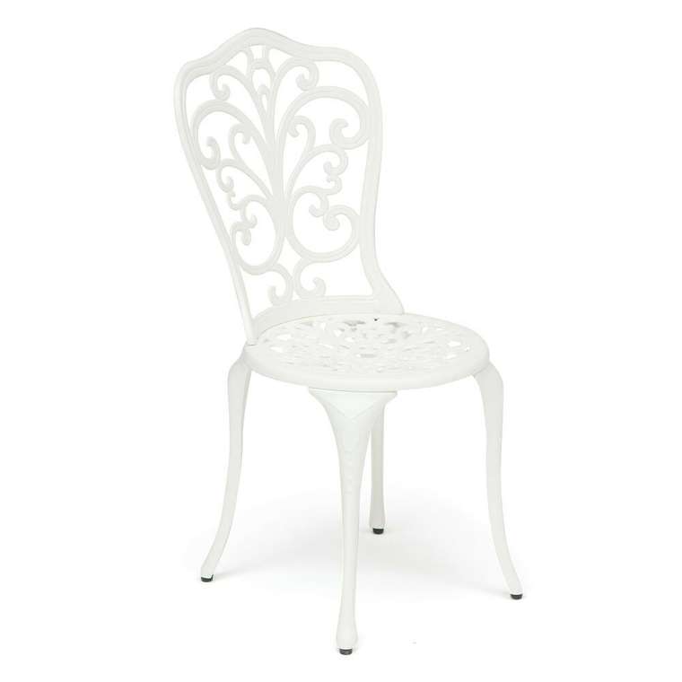 Комплект садовой мебели Romance белого цвета