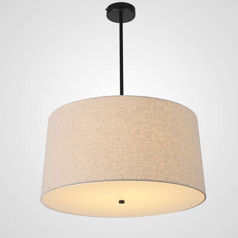 Люстра RH ROUND Linen Shade Pendant