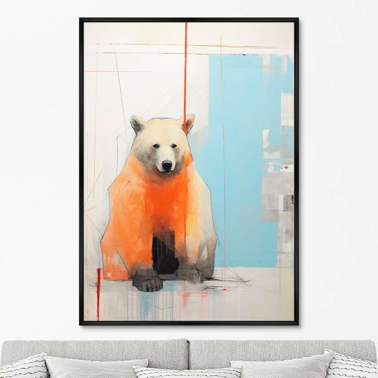 Репродукция картины Ursus maritimus, 2024г.