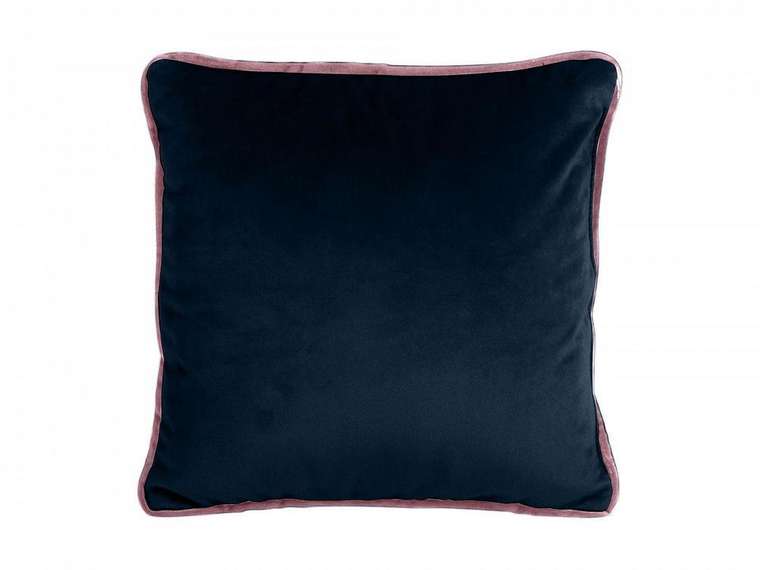 Подушка декоративная Boxy темно-синего цвета