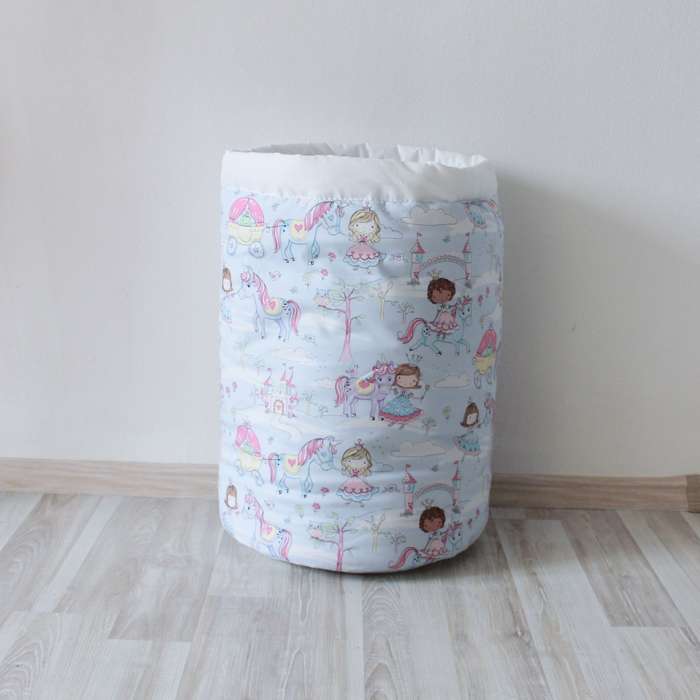 Тканевая корзина Princess&Unicorn из 100% хлопока