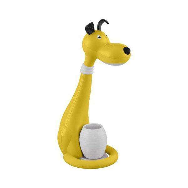 Настольная лампа Snoopy желтого цвета