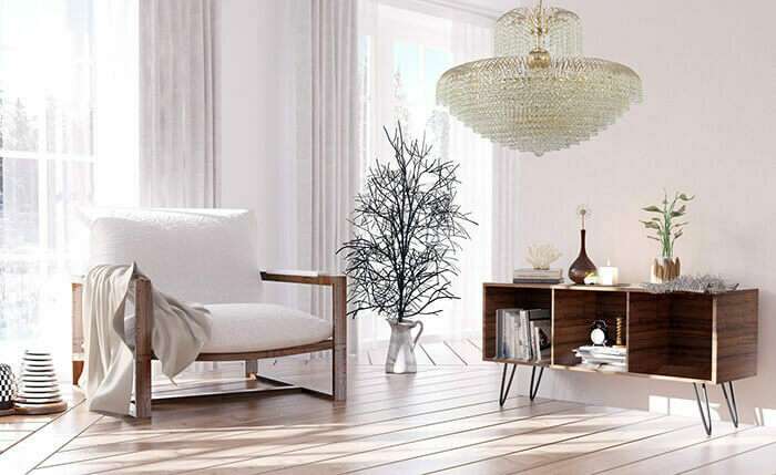 Хрустальная люстра Salentino E 1.5.80.100 G (хрусталь, цвет прозрачный)