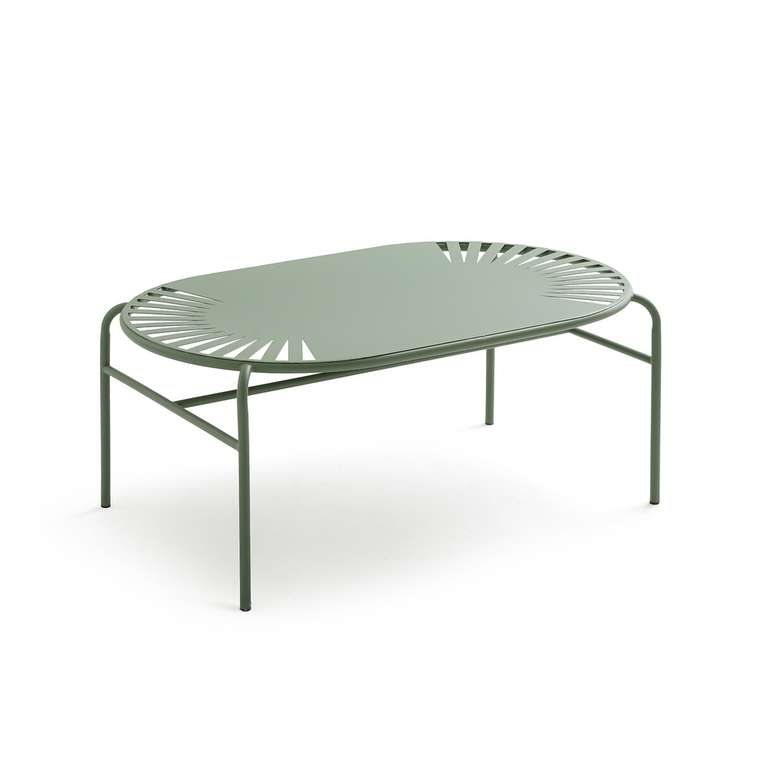 Журнальный стол для сада Solale зеленого цвета