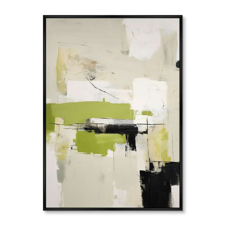 Репродукция картины Landscape collection, In green, No 1, 2024г.