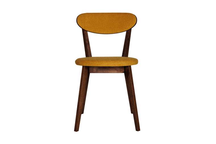 Обеденный стул Rondo горчичного цвета