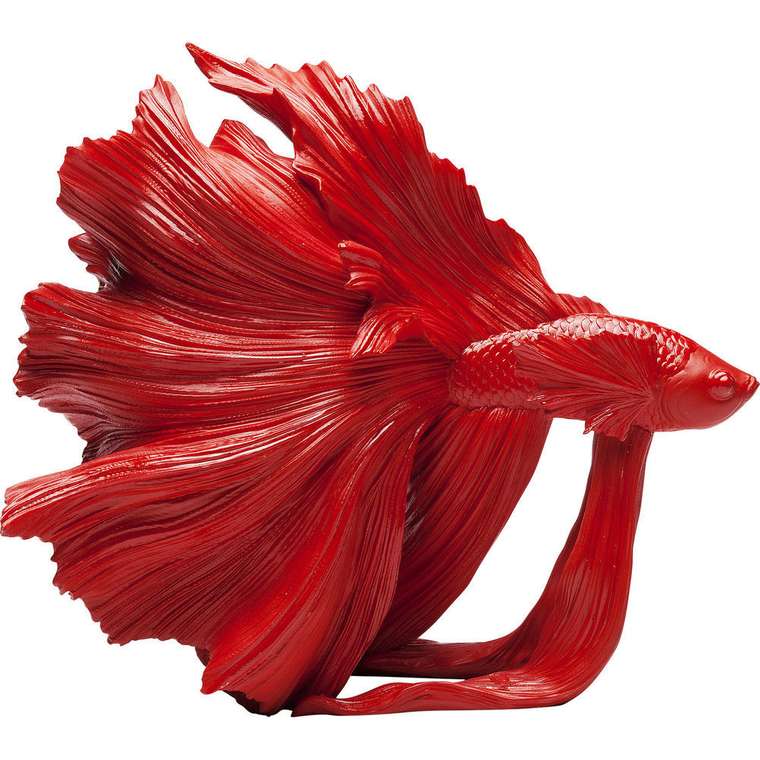 Статуэтка Fish красного цвета