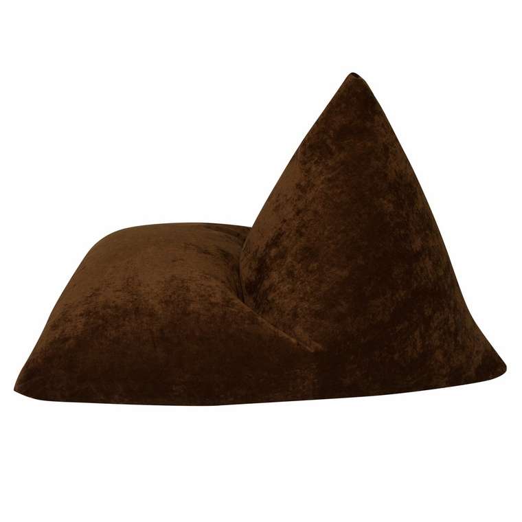 Кресло Пирамида коричневого цвета