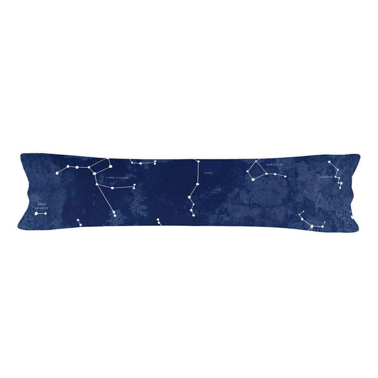 Наволочка Blanc Cosmos 45x155 темно-синего цвета