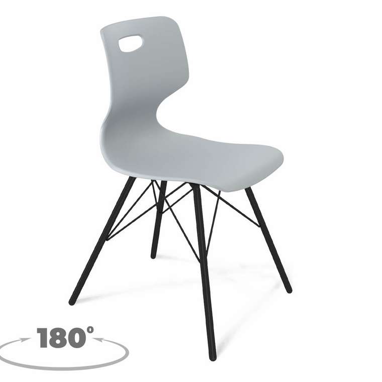 Стул Eames серого цвета