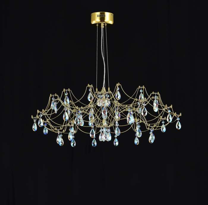 Подвесная люстра Ersilia MR2662-60P-50CD (металл, цвет золото)