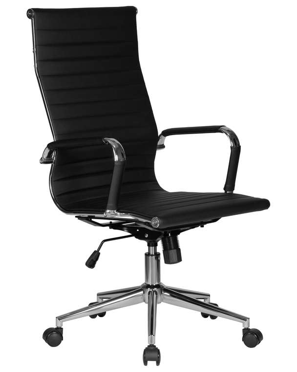 Офисное кресло для руководителей Clark Simple черного цвета