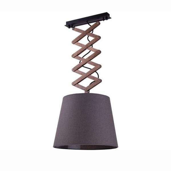 Подвесной светильник Tosca 9048 (ткань, цвет серый)